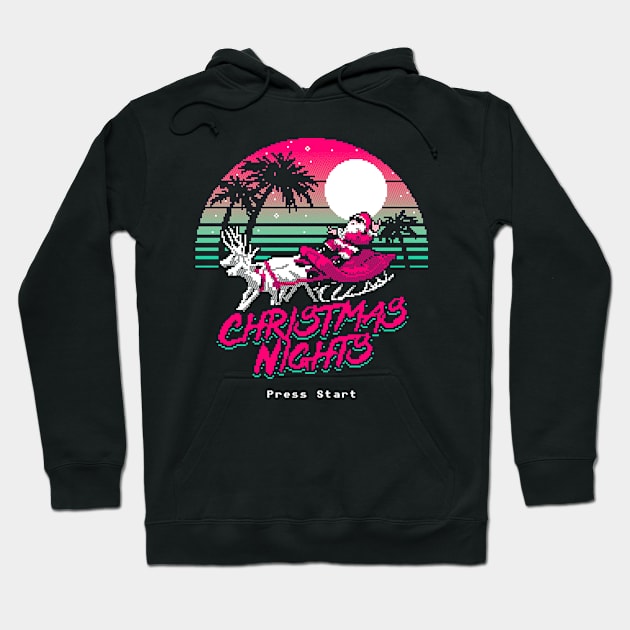 Christmas Nights Hoodie by Hillary White Rabbit